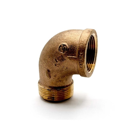 Thrifco Plumbing 3/8 Inch 90 Brass St Elbow 5317040